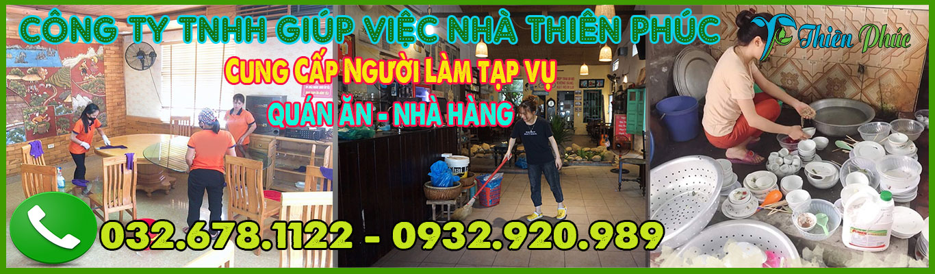 dich vu cung cap tim tap vu quan an tap vu nha hang chuyen nghiep