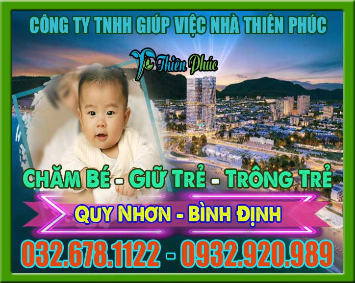 trong tre giu tre cham soc em be tai quy nhon binh dinh